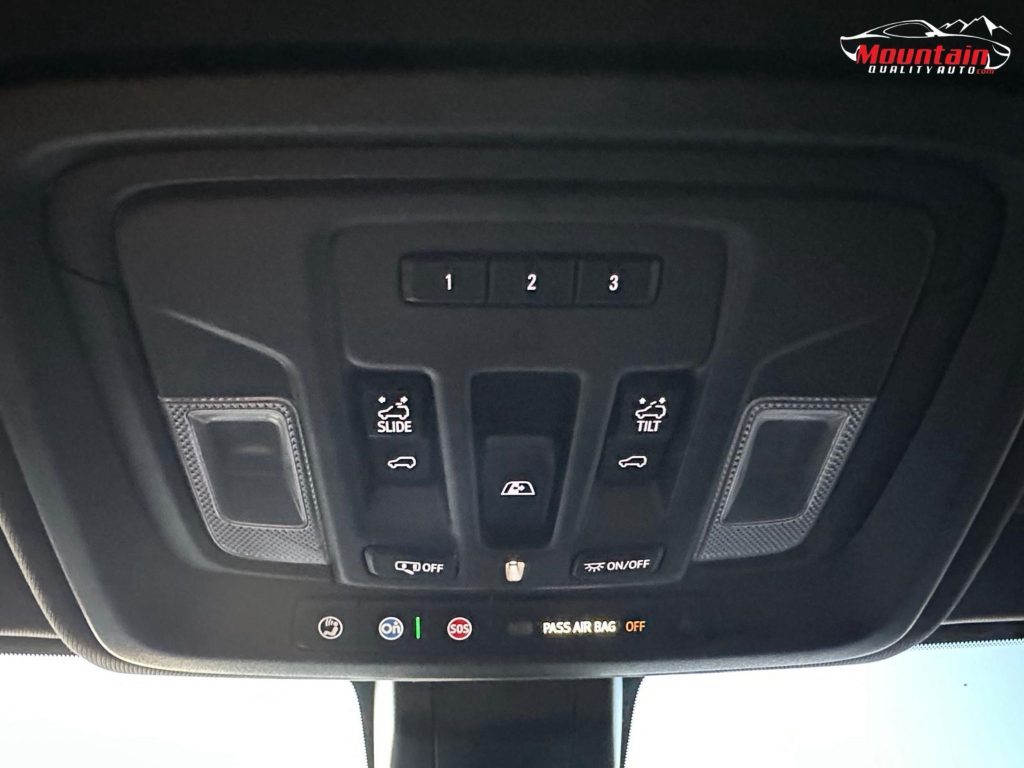 20.-Sun Roof Control panel